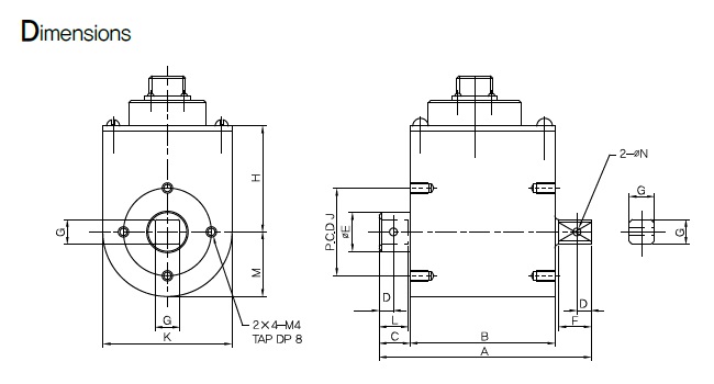 Датчик крутящего момента SETech YDSS 2~3000 kgf.m Точность : 0.3%